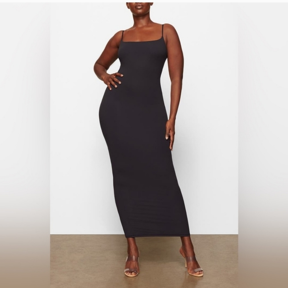Skims Fits Everybody Long Slip Dress